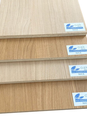 Samples - natural, varnished, natural, varnished